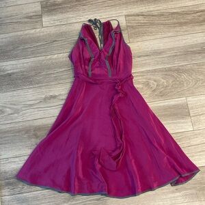 Anthropologie silk dress